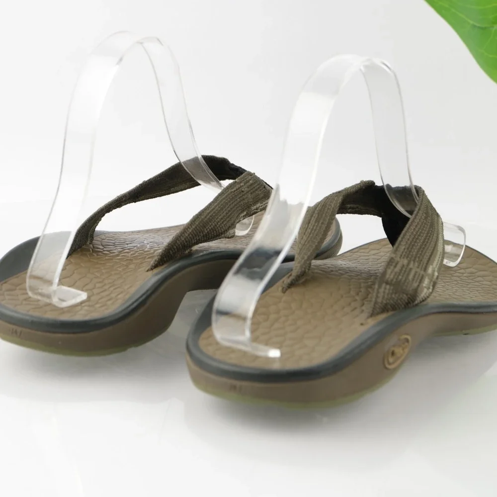 Chaco Mens Playa Pro Sandals Size 7 Brown Thong Flip Flop  Comfort Beach Shoes